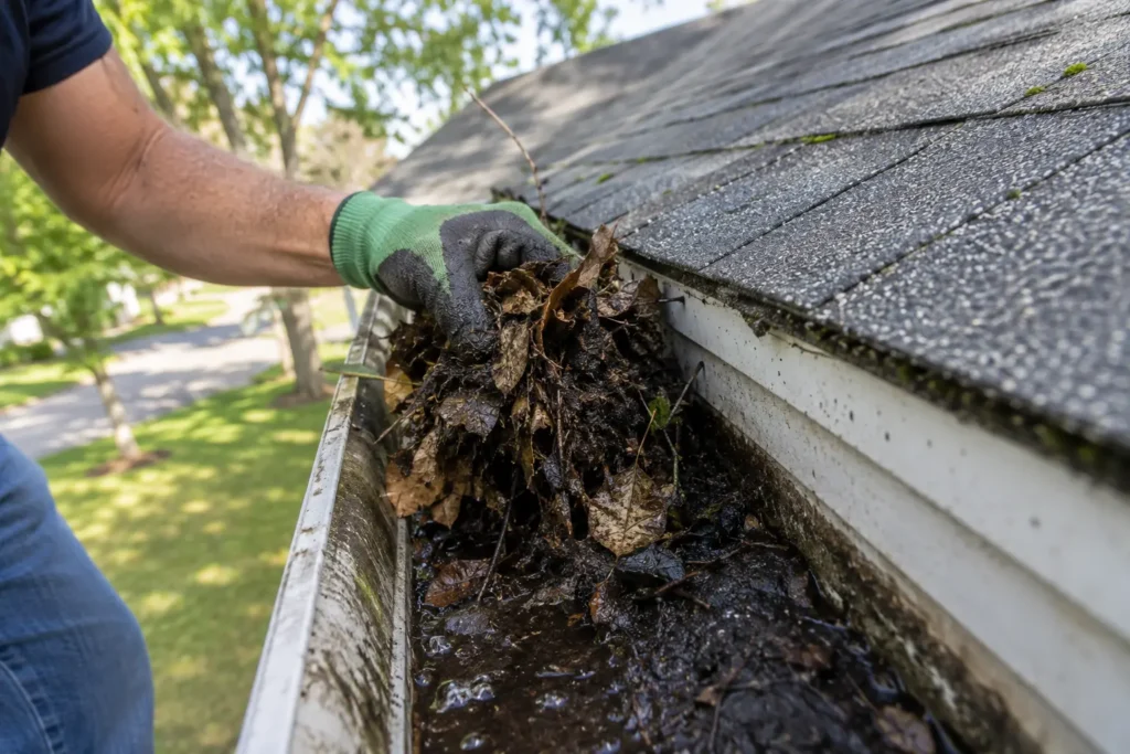 Professional gutter cleaning service in Bournemouth